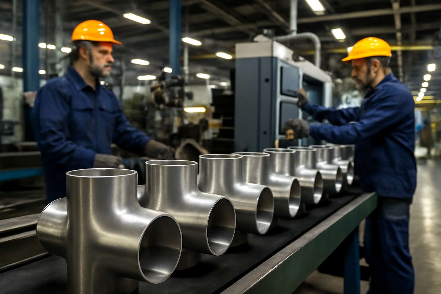 pipe fitting manufacturing process