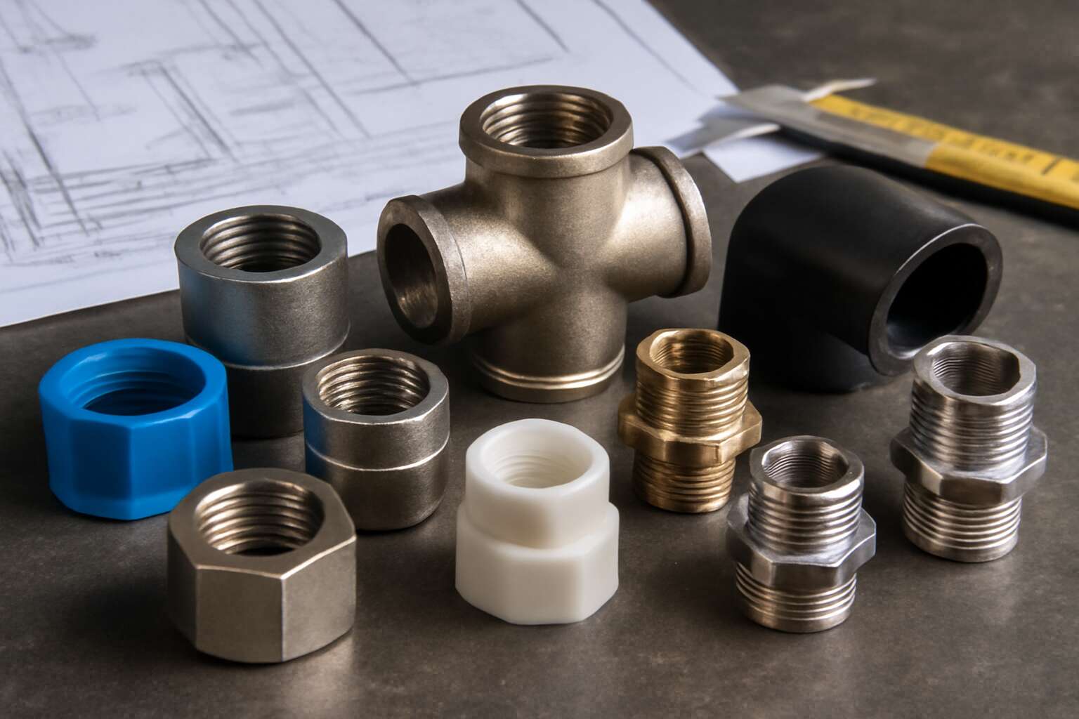 pipe fitting material list