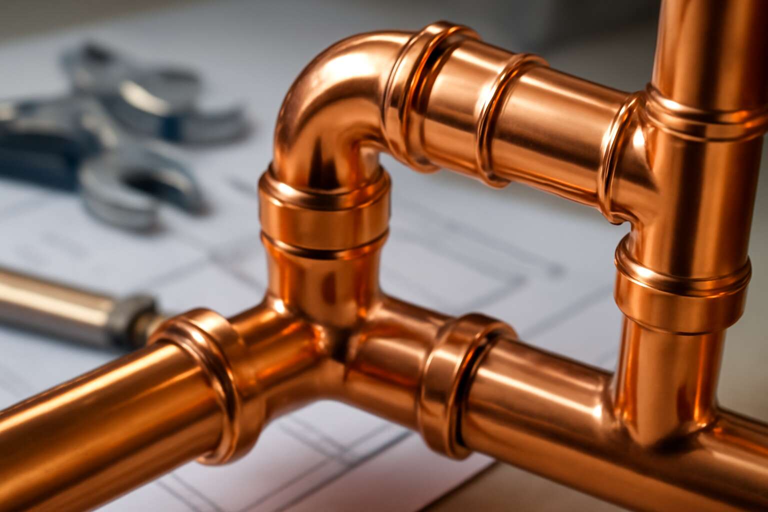 water copper pipe fittings