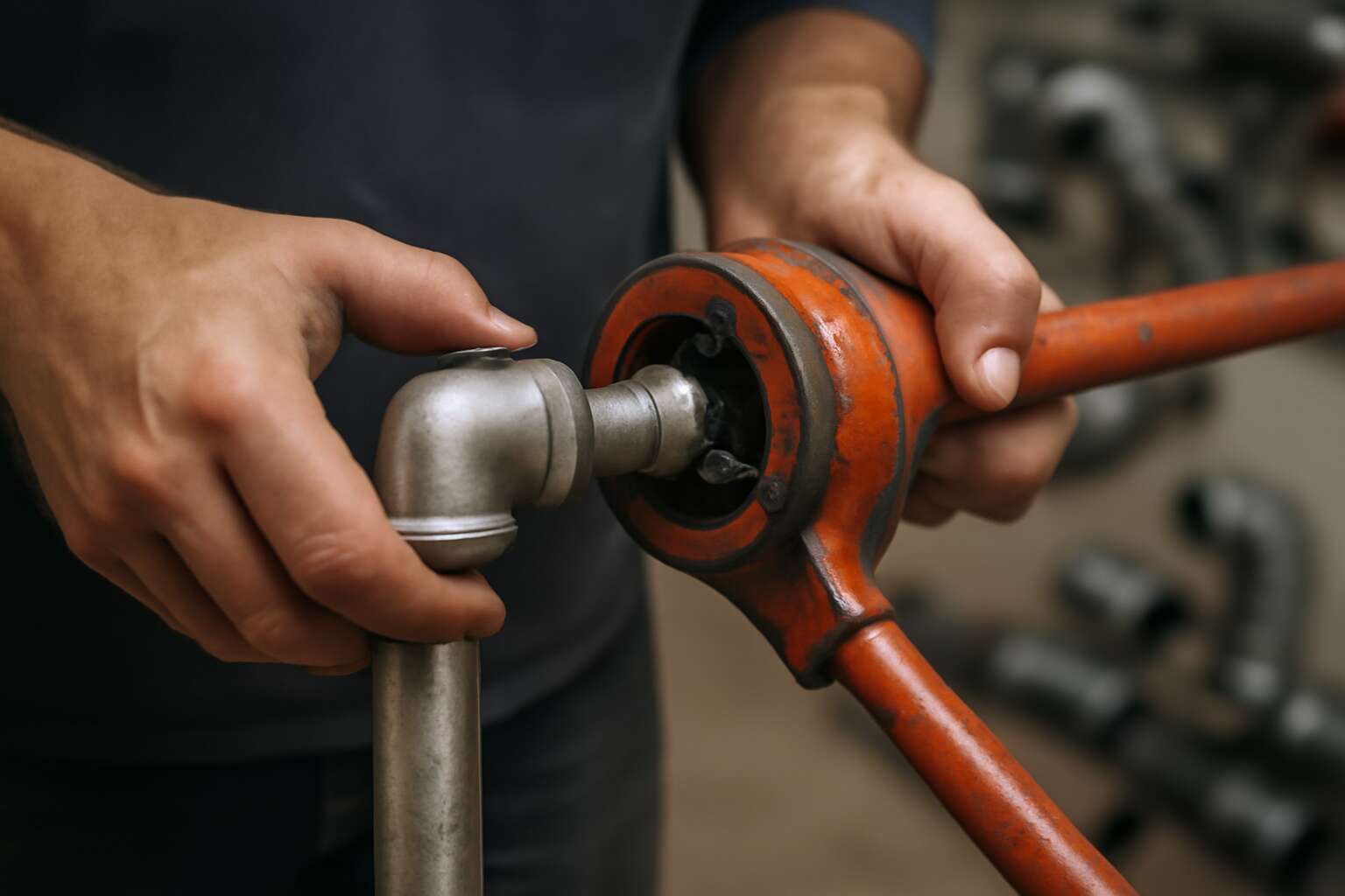 how to thread pipe fittings
