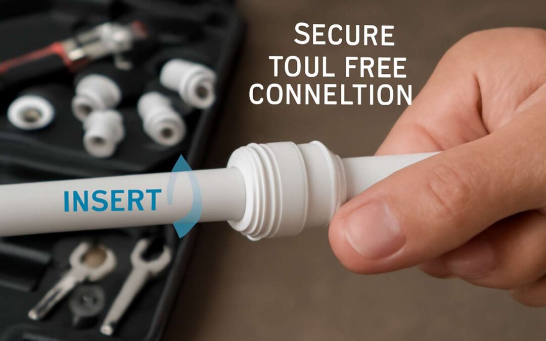 Effortless Plumbing with Quick Connect PVC Pipe Fittings: Fast, Secure, and Easy Assembly