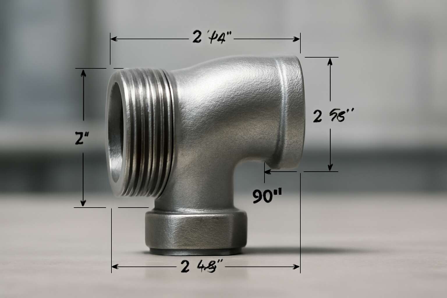 pipe fitting elbow dimensions