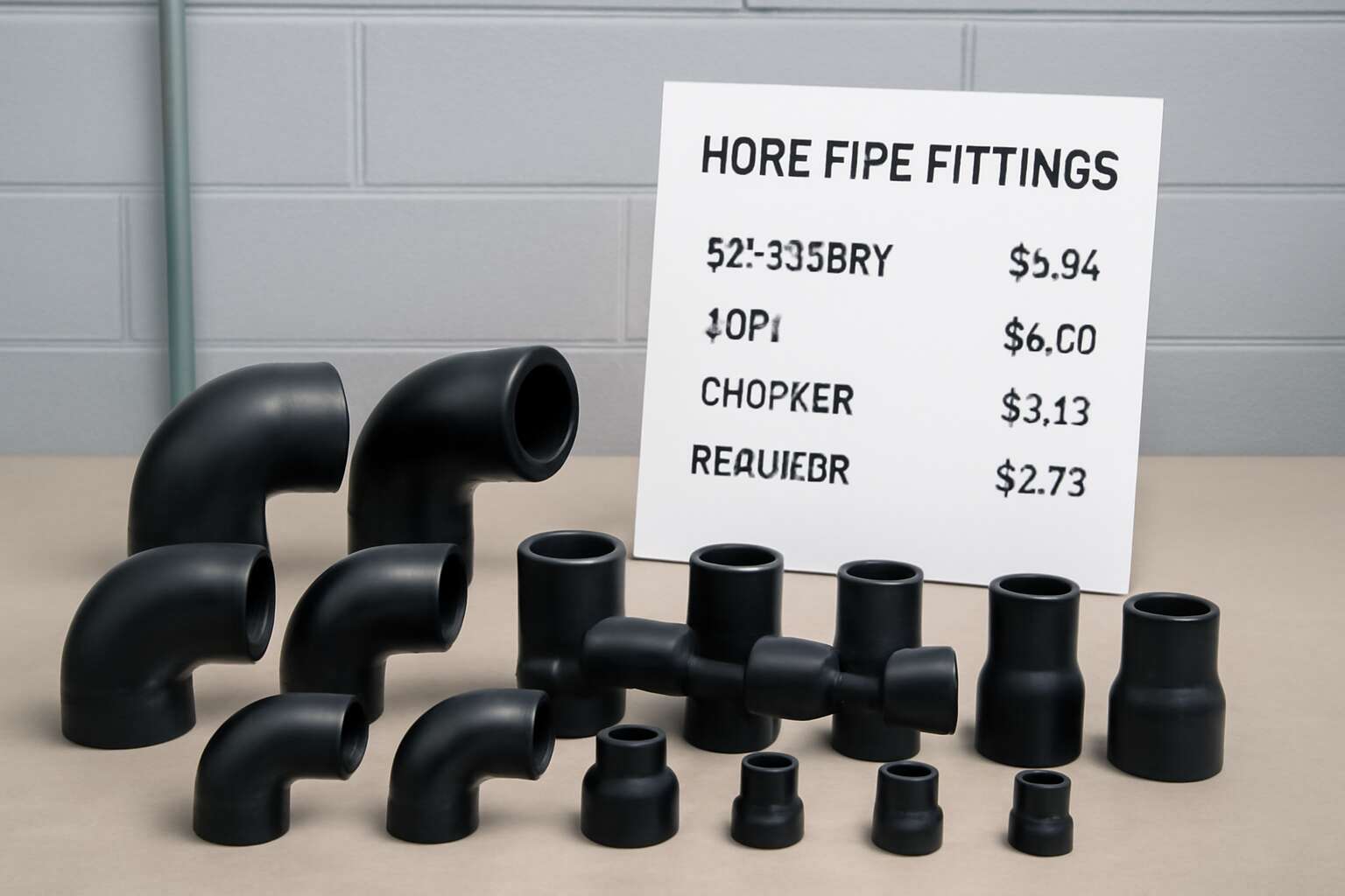 hdpe pipe fittings price list