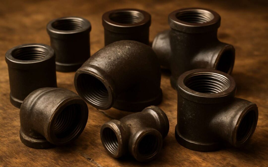 Durable, Versatile 1 inch black steel pipe fittings for Any Project