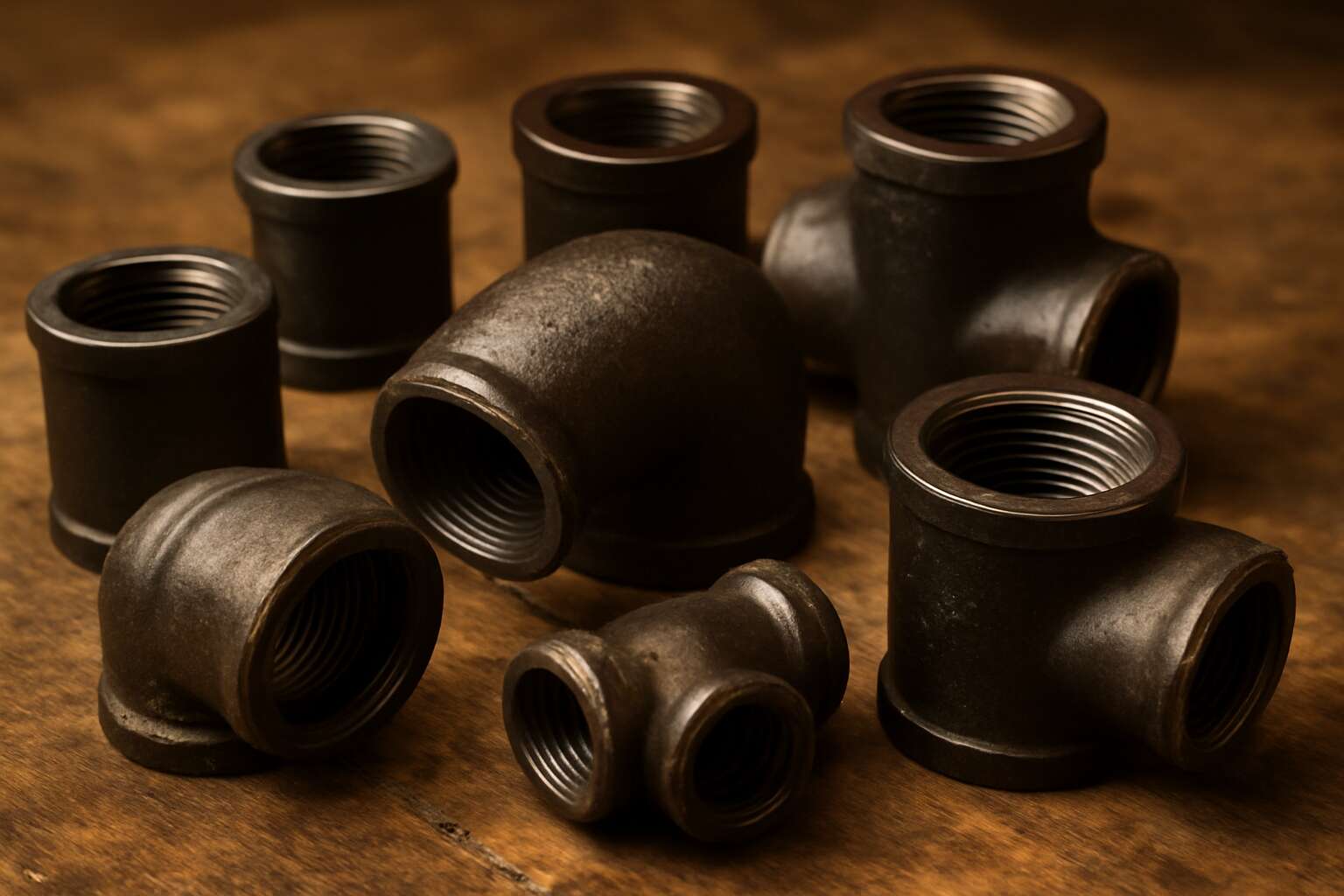 1 inch black steel pipe fittings