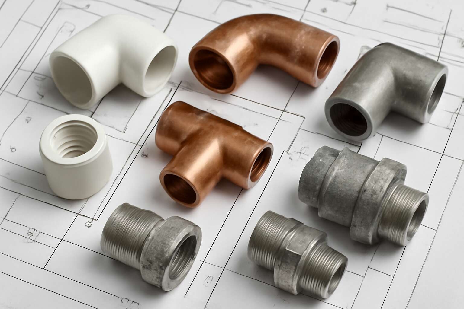 pipe fittings material specification