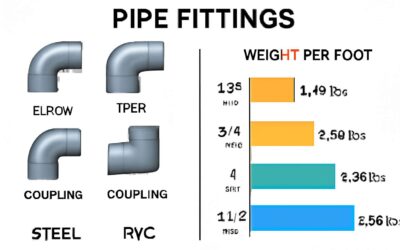 Master the pipe fitting weight chart for fast, accurate pipe sizing